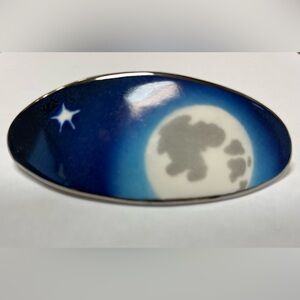 Beautiful Handmade Hair Barrette with Guardian Angel Star 🌟 EUC